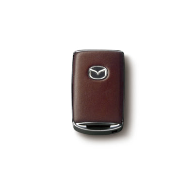 Genuine Mazda CX-80 Brown Leather Key Cover