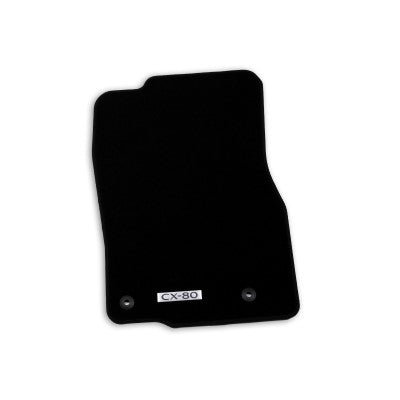 Genuine Mazda CX-80 Velour Floor Mats "Luxury"