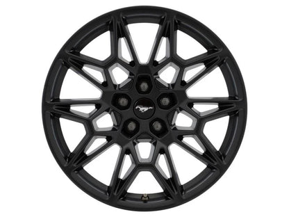 Genuine Ford Mustang Alloy Wheel 19", Front, 10-Spoke Design Matte Black