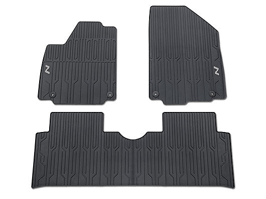 Genuine Hyundai Ioniq 5 N Rubber Floor Mats, All Weather, Rhd