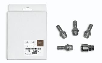 Genuine Citroen C3 Anti-Theft Locking Wheel Bolts, For Steel Wheels