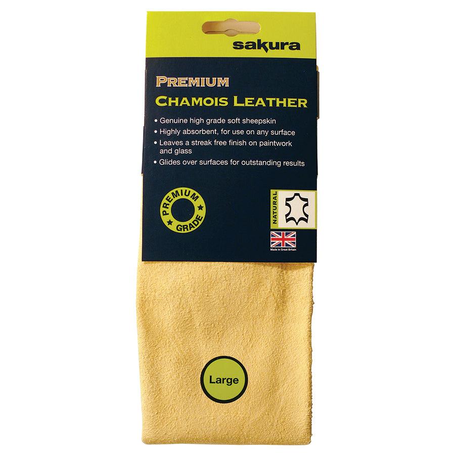 Sakura Premium Chamois Leather Large 2.5 sq ft