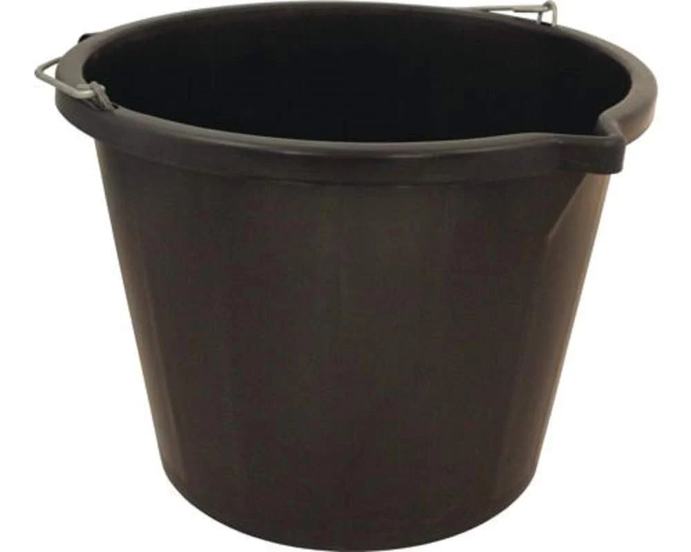 Martin Cox Standard Black Bucket 15L