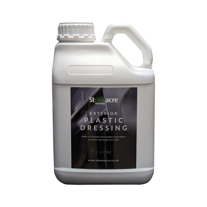 Stoneacre Exterior Plastic Dressing 5L