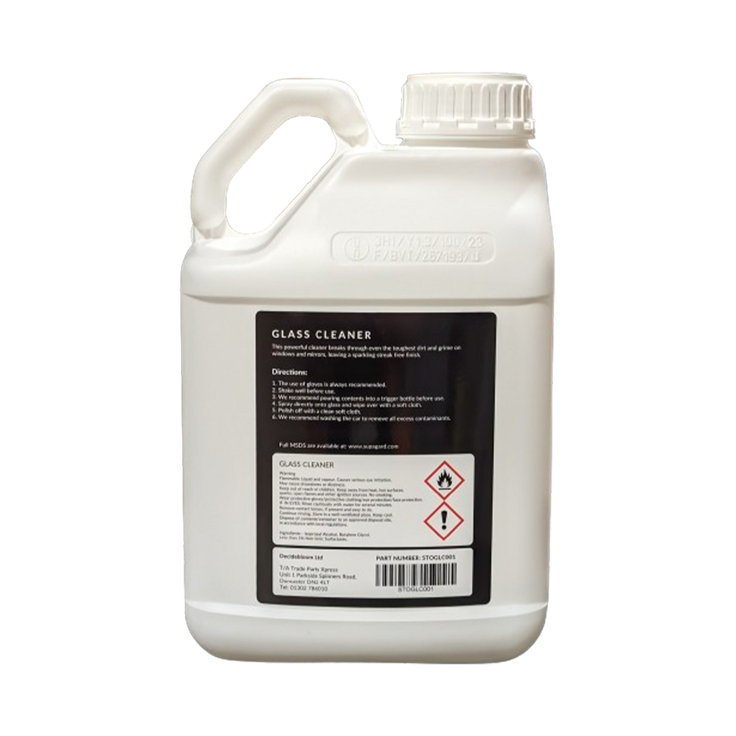 Stoneacre Glass Cleaner 5L