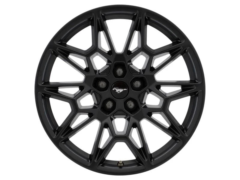 Genuine Ford Mustang Alloy Wheel 19", Rear, 10-Spoke Design Matte Black