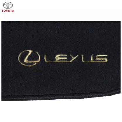 Genuine Lexus RX Front & Rear Carpet Car Mats Black with Logo