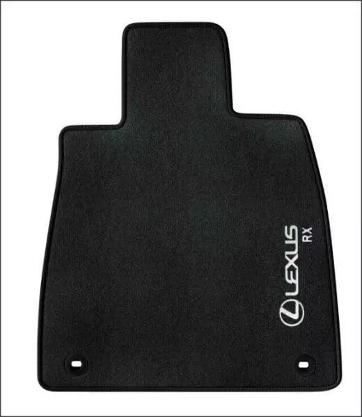 Genuine Lexus RX Front & Rear Carpet Floormats 860G Black