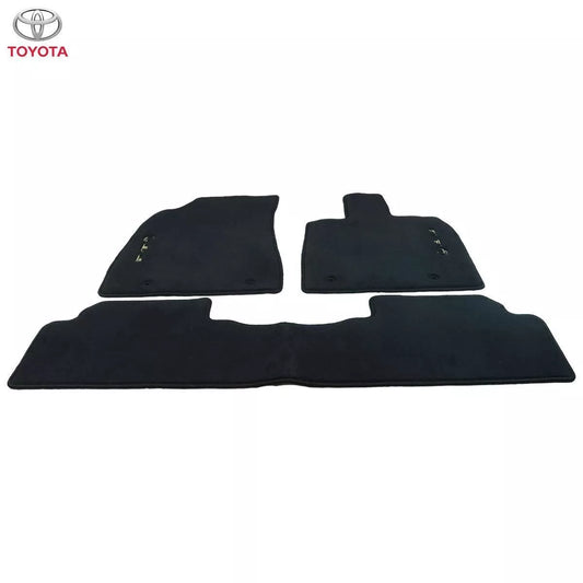 Genuine Lexus RX Front & Rear Carpet Car Mats Black with Logo