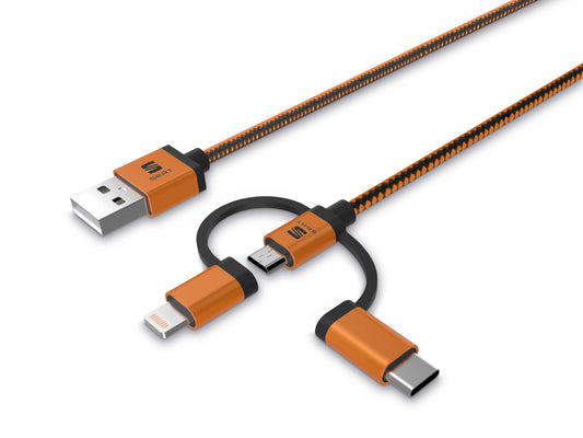 Genuine Seat Mii Electric 3-In-1 Cable For Charging And Data