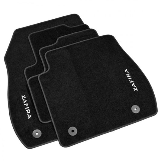 Genuine Zafira C Tourer Velour Floor Mats - Black