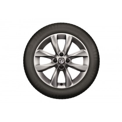 Genuine Vauxhall Adam 16" 8 Spoke Alloy Wheel - Silver