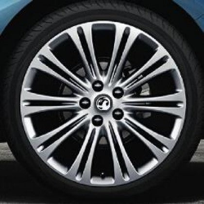 Genuine Zafira C 19" 10 Double Spoke Wheels - Silver