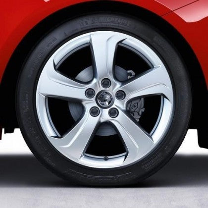 Genuine Corsa E 17" 5 Spoke Alloy Wheel - Silver