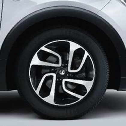 Genuine Vauxhall Crossland X 16" 4 Double Spoke Alloy Wheel - Black