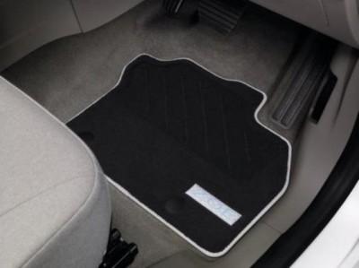 Genuine Renault Zoe Ev Renault Zoe Textile Premium Floor Mats, Grey Binding Rhd