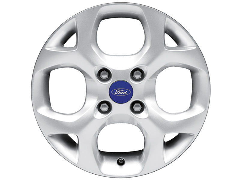 Genuine Ford Fiesta Silver 15" 4-Spoke Clover Design Alloy Wheel