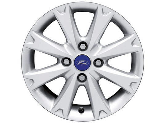 Genuine Ford Fiesta Silver 15" 8-Spoke Design Alloy Wheel