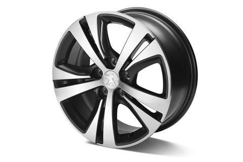 Genuine Peugeot 308 Garnet Silver/Black 16" Single Light Alloy Wheel