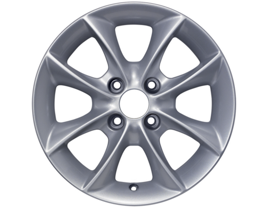 Genuine Ford Ka 14" 8 Spoke Single Alloy Wheel - Silver