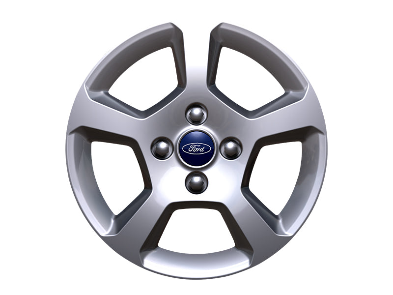 Genuine Ford B-Max 16" 5-Spoke Design Single Sparkle Silver Alloy Wheel