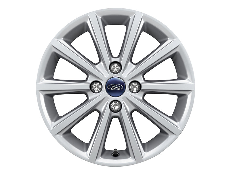 Genuine Ford B-Max 16" 10-Spoke Design Single Silver Alloy Wheel