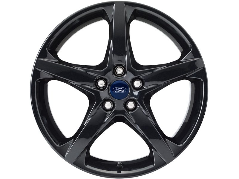 Genuine Ford Focus Black 18" Alloy Wheel 5 Spoke Design