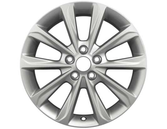 Genuine Ford Kuga 19" 10 Spoke Single Alloy - Sparkle Silver