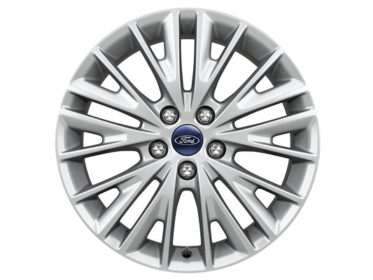 Genuine Ford Focus 17" 10 Spoke Alloy Wheel - Silver