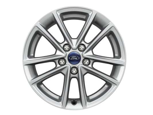 Genuine Ford Focus Silver 16" Alloy Wheel 5 X 2 Spoke Design