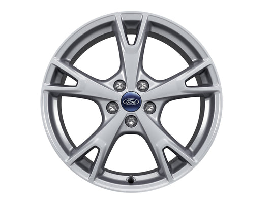 Genuine Ford Focus Silver 18" Alloy Wheel 5 Spoke Y Design