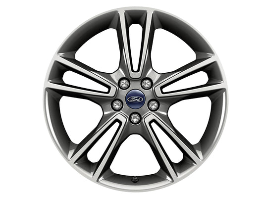 Genuine Ford Mondeo 19" 5X2 Spoke Single Alloy - Luster Nickel