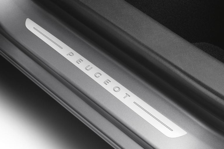 Genuine Peugeot 2008 Sill Trims In Brushed Aluminium Effect