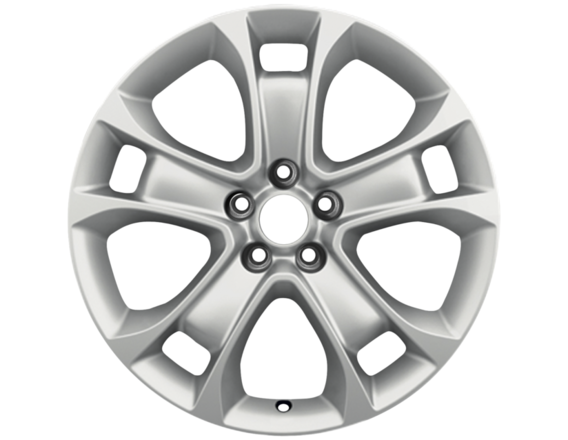 Genuine Ford Kuga 18" 5X2 Spoke Single Alloy - Luster Nickle