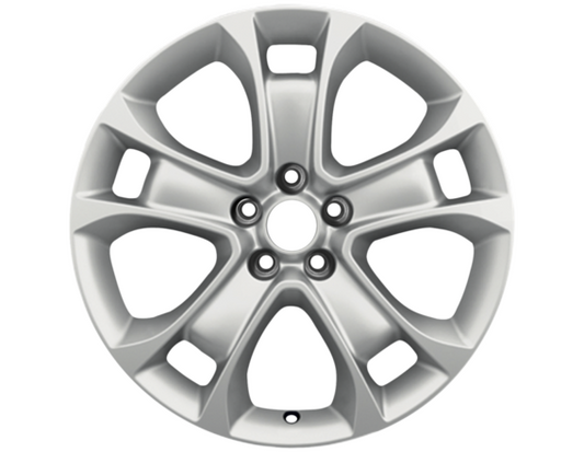 Genuine Ford Kuga 18" 5X2 Spoke Single Alloy - Luster Nickle