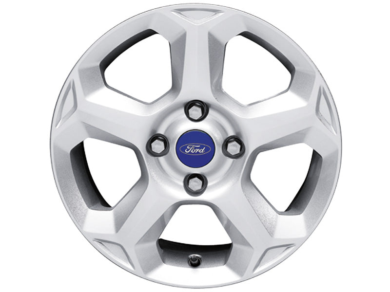 Genuine Ford Fiesta Silver 15" 5-Spoke Design Single Alloy Wheel