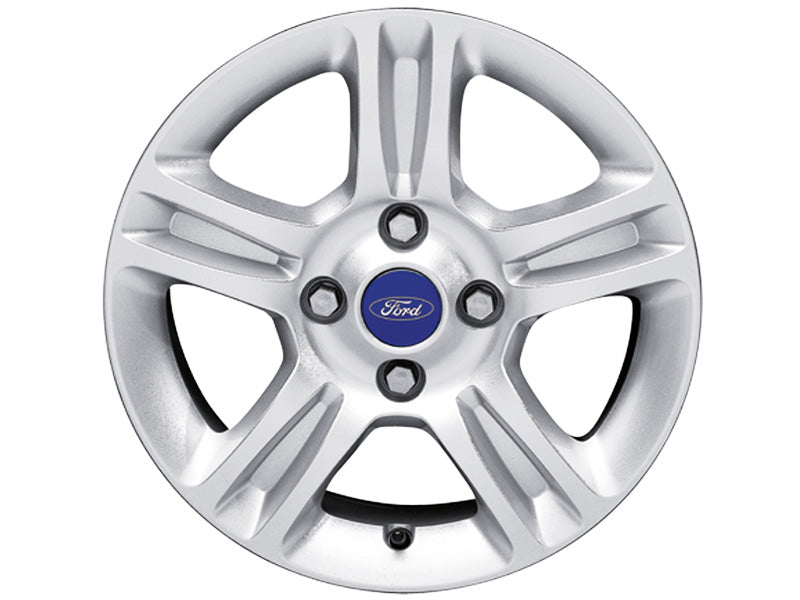 Genuine Ford Fiesta Silver 15" 5 Spoke Design Single Alloy Wheel