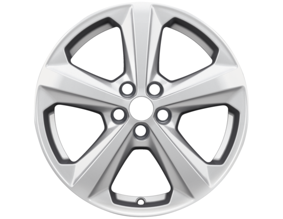 Genuine Ford S Max 17" 5 Spoke Single Alloy - Sparkle Silver