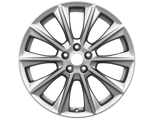 Genuine Ford Kuga 19" 10 Spoke Single Alloy - Polished Silver