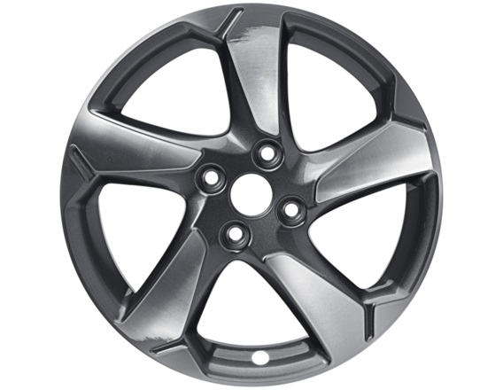 Genuine Ford Fiesta 17" Alloy Wheel 5 Spoke - Magnetic And Machined