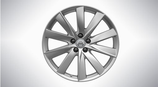 Genuine Volvo Xc90 19" 10-Spoke Turbine Silver Alloy Wheel 2015 Models