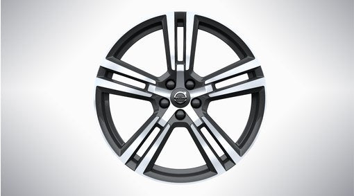 Genuine Volvo Xc60 20" 5-Double Spoke Techblack Diamond Cut Alloy Wheel 2017 Onwards