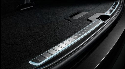 Genuine Volvo Xc90 Illuminated Tailgate Sill Plate In Charcoal