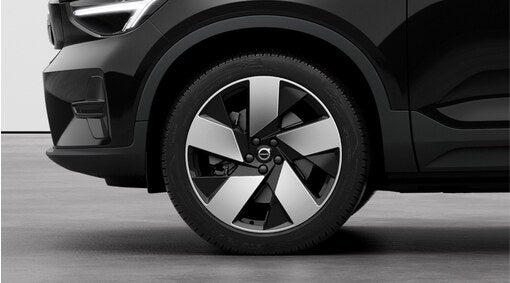 Genuine Volvo Xc40 20" Complete Winter Alloy Wheel Set In Black/Diamond Cut