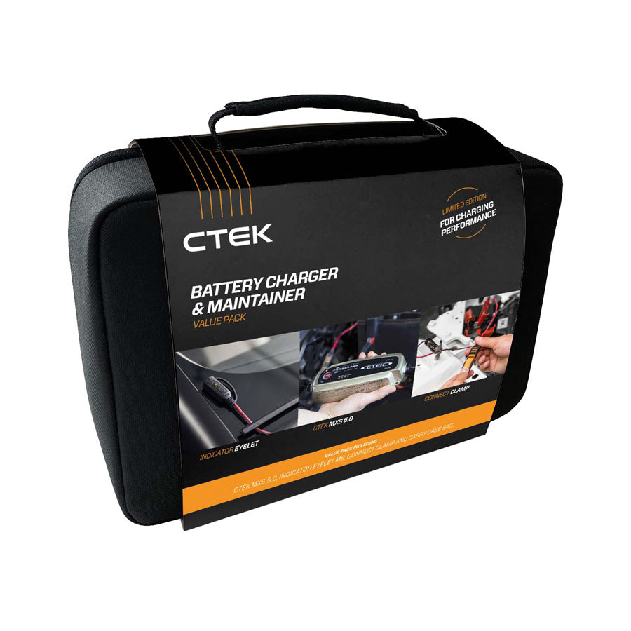 Ctek MXS 5.0 Carry Case Bundle