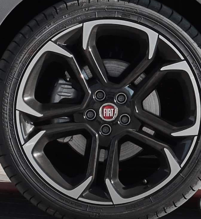 Genuine Fiat Tipo 18" Bicolour Alloy Wheel