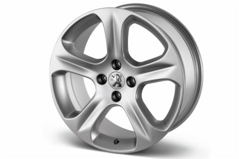 Genuine Peugeot 3008 'Exona' 18" Silver Light Alloy Wheel