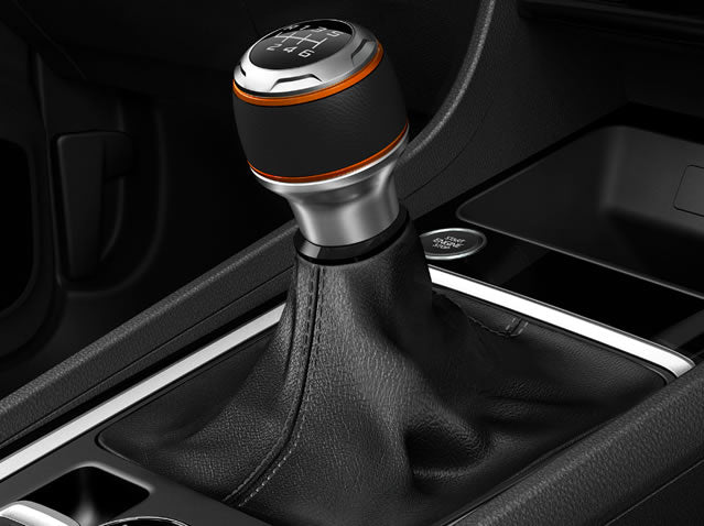 Genuine Seat Ateca Samoa Orange 6Sp Off-Road Knob