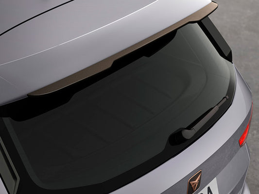 Genuine Cupra Ateca Roof Spoiler - Copper Carbon Fibre