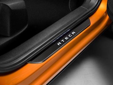 Genuine Seat Ateca Illuminated Sill Guards